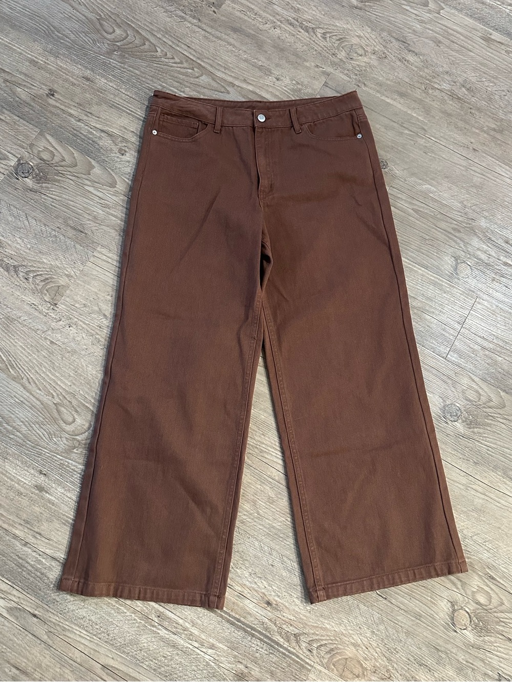 Copper Key wide leg brown pants, 13
